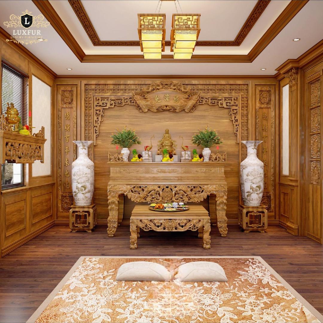 Nội thất phòng thờ