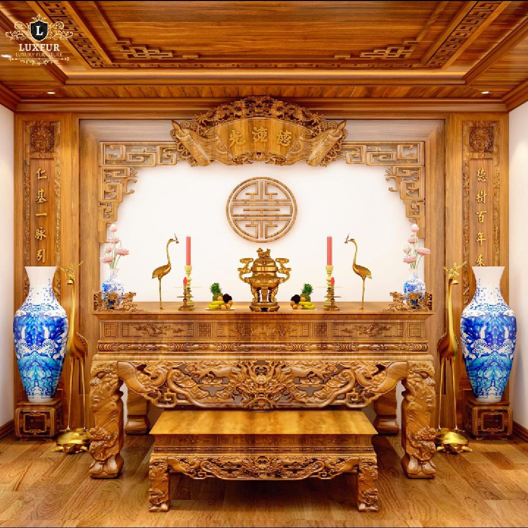 Nội thất phòng thờ