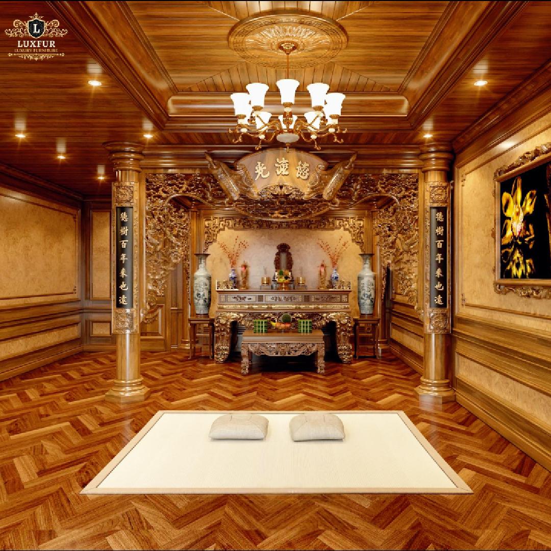 Nội thất phòng thờ